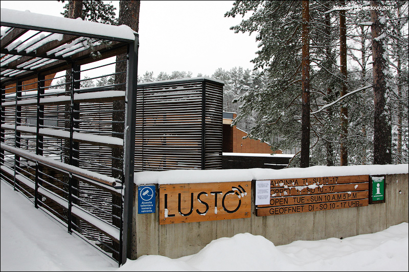 Музей леса Lusto в Финляндии