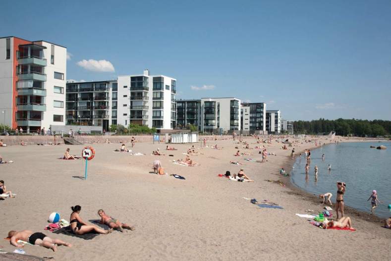 Пляжный отдых в Финляндии