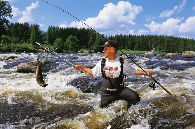 финская рыбалка