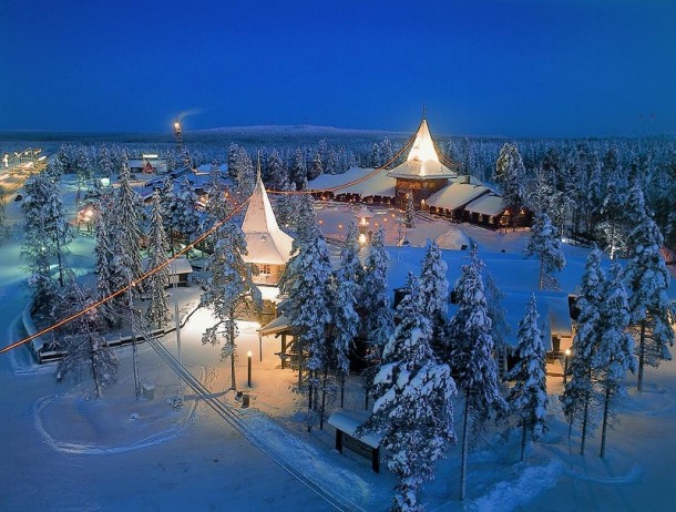 Отдых в Финляндии зимой
