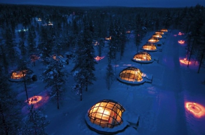 Необычный отель в Финляндии