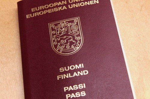 Паспорт Финляндии (Украина)